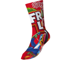 Frootloops Long Socks 3d Print Irish Cream